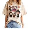 S-6XL Style Cute Labubu Summer Top 3D Graphics Short-sleeved Tees T-shirt