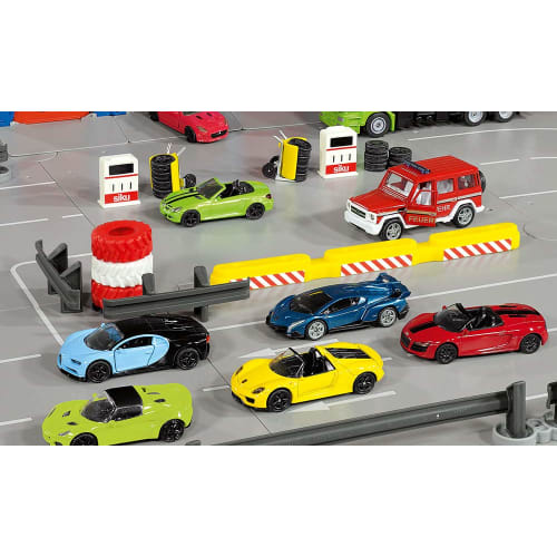 SIKU Sports Car & Motorbike Set (for Ages 3 and Up) SK6313