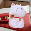 Cute Cat Piggy Bank Anti-fall Animal Saving Pot Funny Lucky Cat Ornament  Kids Toy