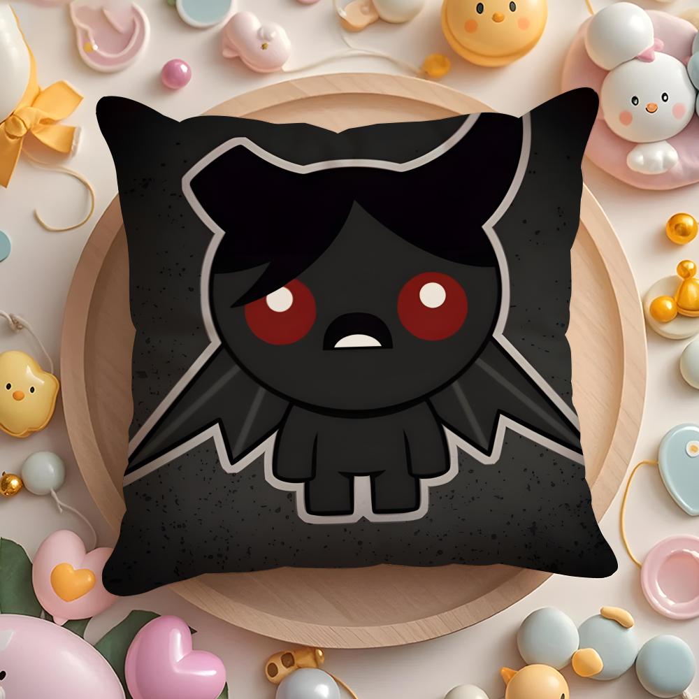 Подушка с принтом The Binding of Isaac для дома и автомобиля, двусторонняя, мягкая и прочная, для повседневного использования