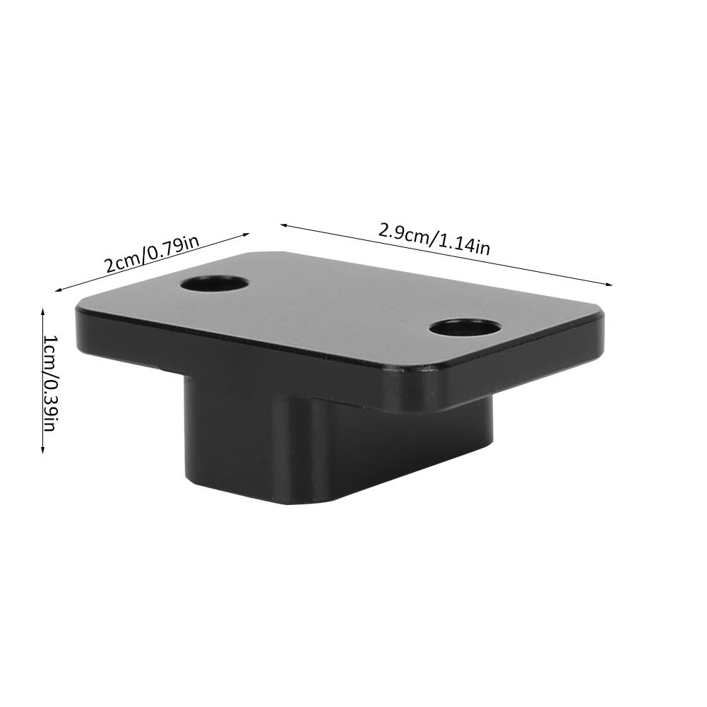 Portable Metal Extension Plate 1 4 Inch Screw External Monitor Mount for DJI RONIN S Gimbal