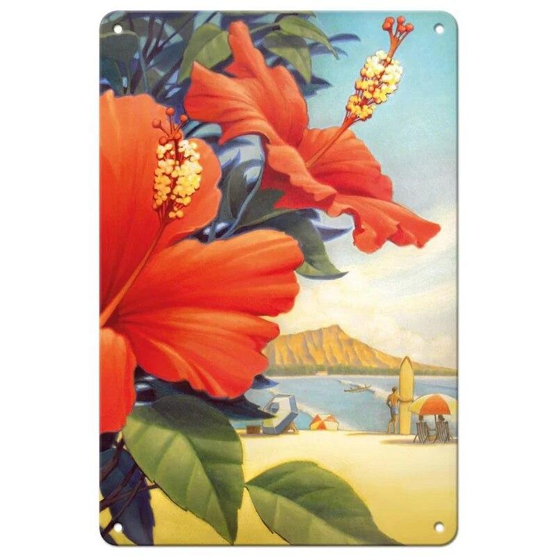 New York Paris Great Wall World Famous Building Metal Tin Signs Posters Plate Wall Decor for Bars Man Cave Cafe Clubs Home