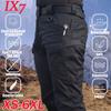 New 6XL Men's Army Pants Waterproof High Quality Tactical Pants Users Outside Hiking Sports Pants Multi-pocket Cargo Pants Work Pants Athletic Pants