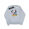 Disney Mens Mickey Mouse Mickey And Minnie Kiss Sweatshirt