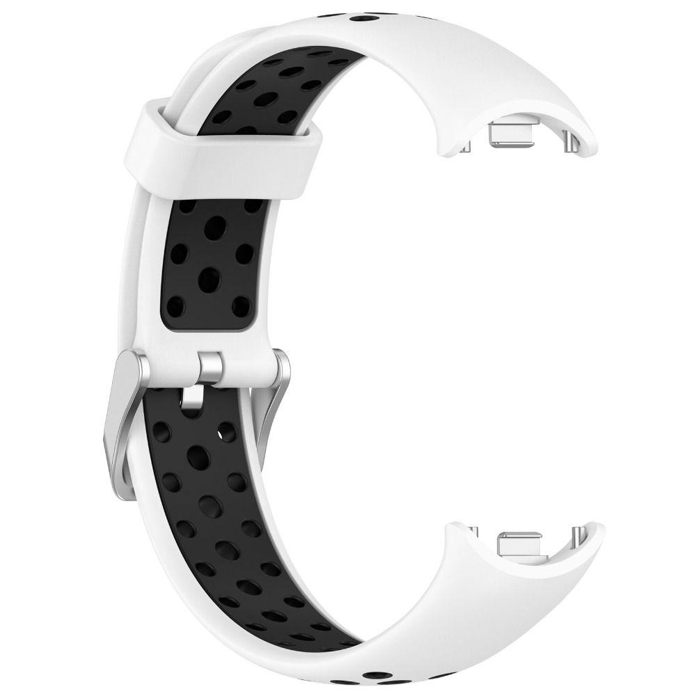 New Breathable Two-Color Silicone Bracelet Strap Replacement