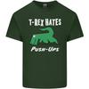TRex Hates Push Ups Gym Funny Dinosaurs Unisexs Light Cotton TShirt