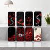 Чехол для телефона Tokyo G-Ghoul R-Красный Паук Для Samsung S25, S24, S21, S22, S23, S30, Ultra, S20, Plus, Другие Мягкий Черный Чехол