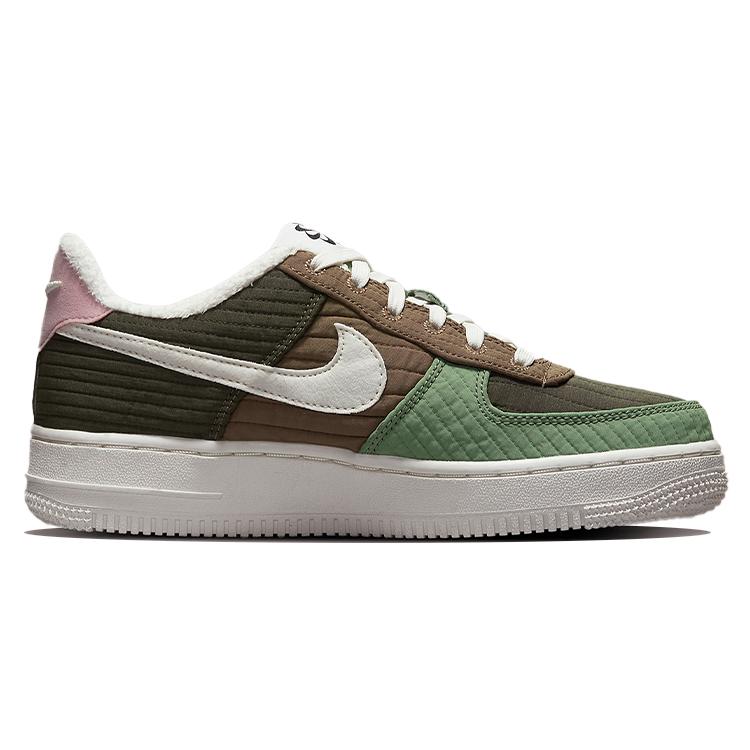 New Nike Air Force 1 Low Toasty Oil Green GS DO5215-331