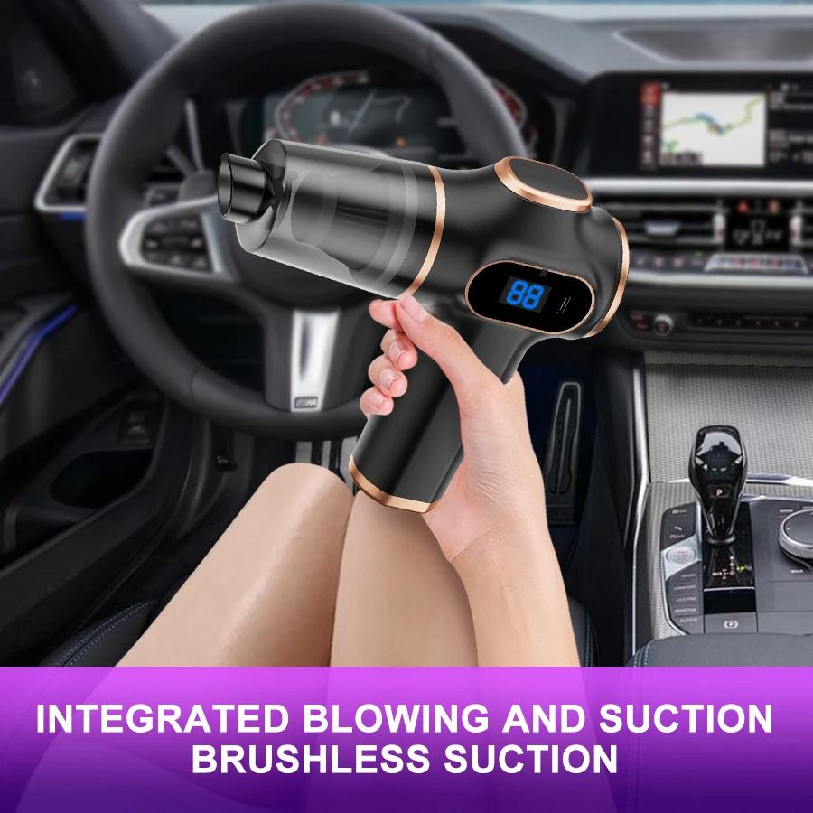 9500000Pa 5 In1 Wireless Vacuum Cleaner Powerful Wet Dry Dust Catcher USB Portable Handheld For Car Home Appliances Household