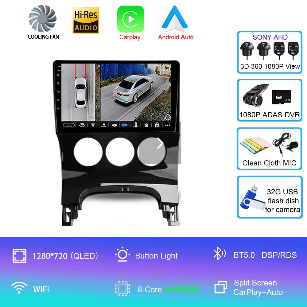 Android 14 WIFI автомобильное радио для Peugeot 3008 1 2009 - 2016 Мультимедиа Видео Плеер Навигация стерео GPS Нет 2din 2 din DVD