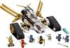 LEGO Ninjago Legacy Ultra Sonic Raider 71739 Ninja Toy Building Kit with Buildable Plane and Motorcycle Toys and 7 Collectible Minifigures