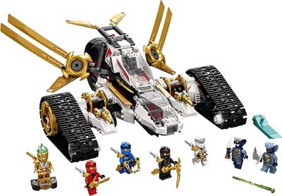 LEGO Ninjago Legacy Ультразвуковой истребитель 71739 Набор для сборки игрушки ниндзя со сборным самолетом и мотоциклом и 7 коллекционными минифигурками