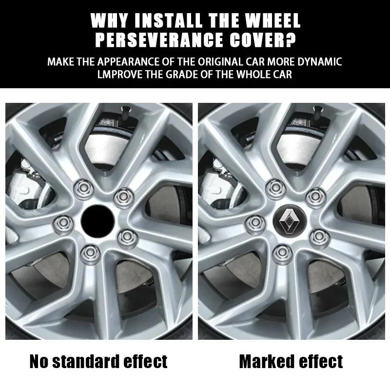 2026 Горячие Для Renault Внутренние Наклейки 4Шт 56мм 60мм 65мм Стиль Автомобиля Колпачок Центральной Ступицы Колеса Значок Эмблема Наклейка Для Renault Meg