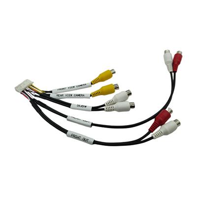Кабель жгута RCA Адаптер разъема провода для ILXW650 ILX-W650 ILX-W650E Запчасти для передней камеры