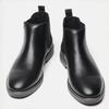 HECRAFTED SHOES/ Зимние мужские ботинки из искусственной кожи