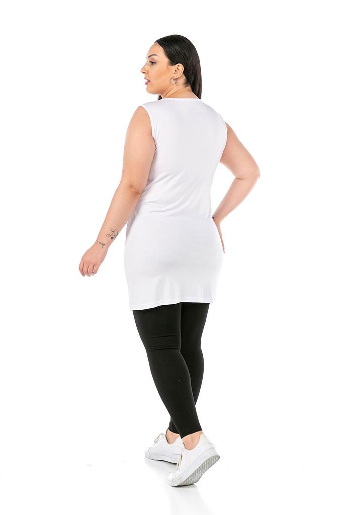 Женское стильное боди большого размера плюс размер с круглым вырезом на толстых бретелях из вискозы, длинное боди из норки