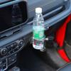 Автомобильный металлический кронштейн для второго пилота с ручкой для чашки воды, опорная подставка для Jeep Wrangler JL для JT Gladiator 2024 Up, аксессуары для салона автомобиля