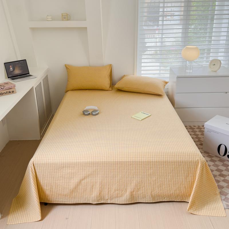 100% хлопок простыня в полоску простыня для кожи постельное белье для взрослых и детей простыни sabanas para cama (Нет наволочки)