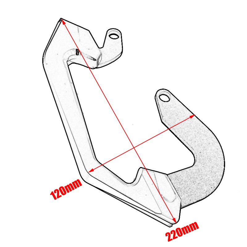 Подходит для Honda CB650R CBR650R CB CBR 650R 2019 2020 2021 Мотоцикла Алюминиевые Задние Поручни для Пассажира Держатель Ручки