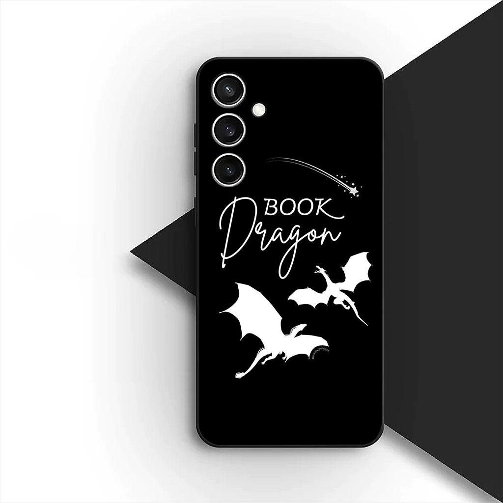 Чехол для телефона для Xiaomi Poco C75 C65 C71 C85 X7 X6 M7 F7 F8 Ultra F6 Pro Мягкий силиконовый чехол Книги Четвертые Крылья