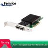 Сетевая карта сервера Femrice Intel X710 с двумя оптическими портами