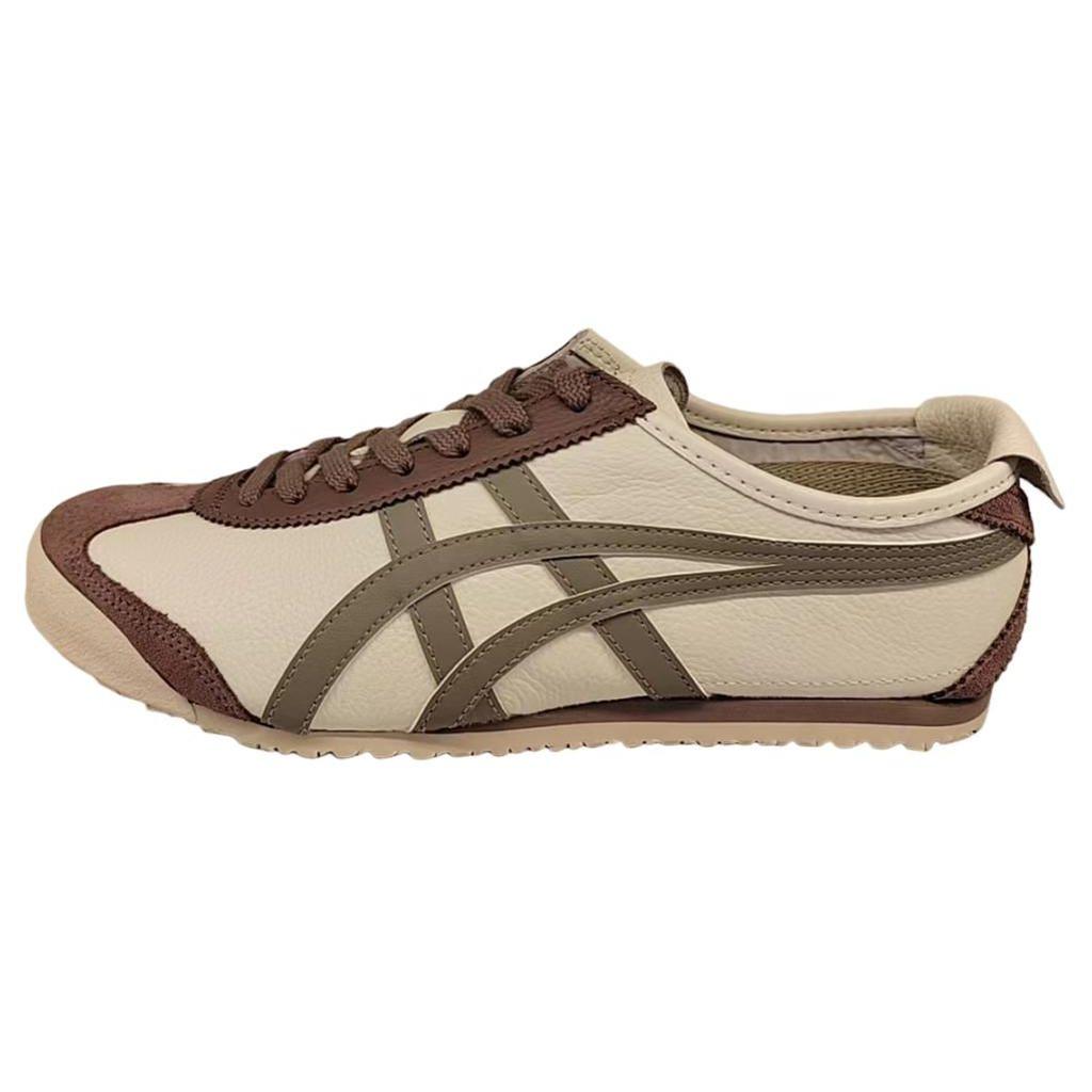 ONITSUKA TIGER Mexico 66 синтетическая кожа ретро удобные нескользящие прочные низкие кроссовки для повседневной носки унисекс кроссовки Off-White 1183B771-114