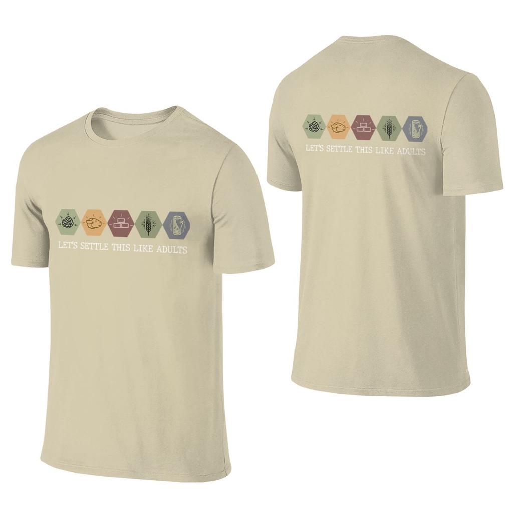Let S Settle This Like Adults Full Of Cotton Feeling Reversible Tshirt Outdoor Trendy Brands Versatile Inner Layer Tee