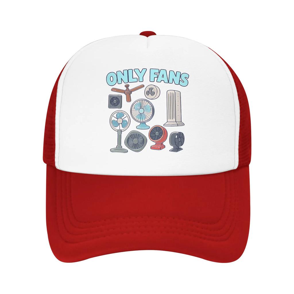 OnlyFans Only Fans Enthusiast Mesh Cap Outfits for Unisex Adjustable Snapback MeshBack Breathable Cooling Caps