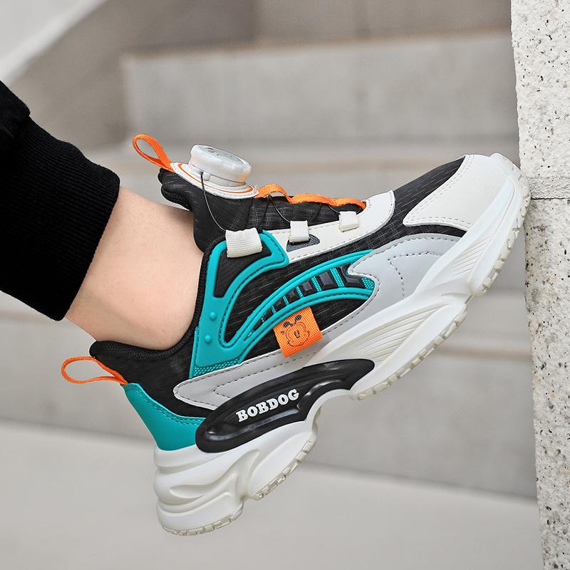 Детская мода Four Seasons Дышащая повседневная обувь для детей Бег Спорт Студенты Девочки Трендовые удобные кроссовки для спортзала