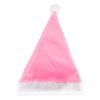 Santa Hat for Women Men Plush Velvet Christmas Hats Soft Holiday Dress-up Accessory for New Year Party Supplies