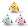 Cartoon Tumbler Baby Toy, Baby Bell Cute Chicken Rattle Tumbler Soothing Toy 1 Year Old