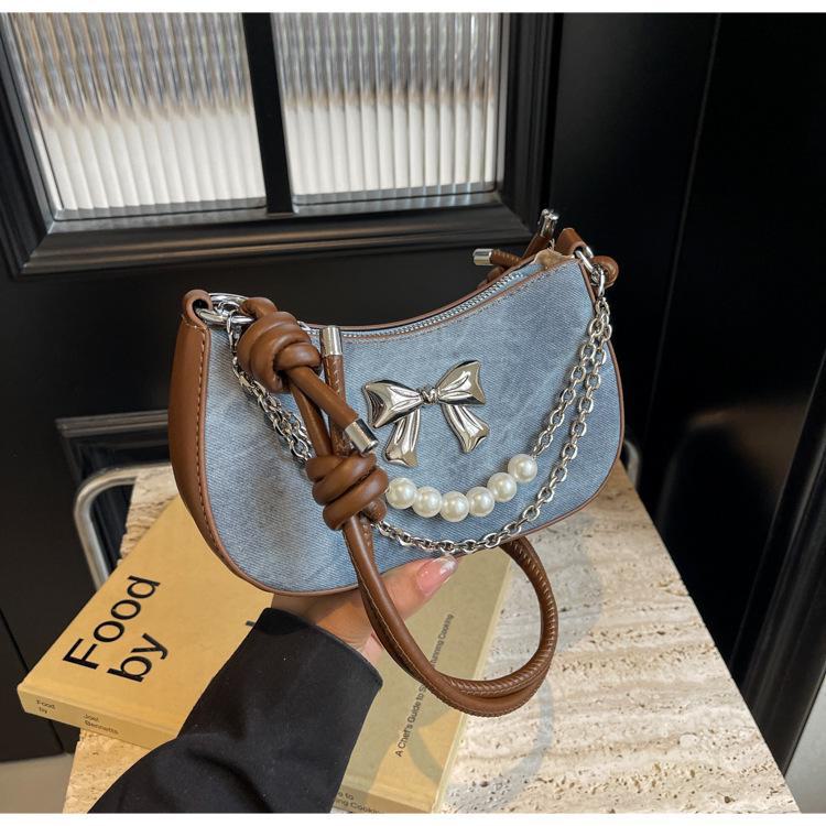 Женская модная сумка через плечо и почтальонку Niche Design 2025 года