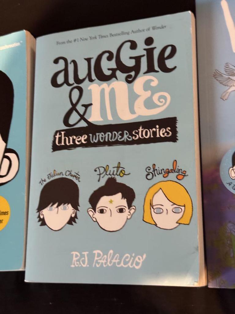 [USED] Wonder, Auggie & Me, White Bird 3-book set