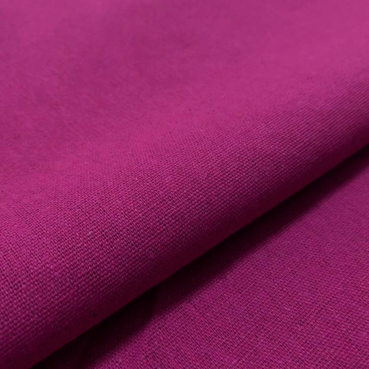 Утолщенная однотонная хлопчатобумажная и льняная ткань: Идеально подходит для диванов, штор, скатертей, фотофонов, подушек и спинок.