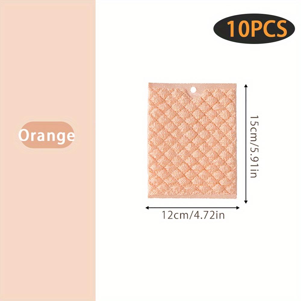 10 шт. Сверхпрочные чистящие салфетки - Очень большие кухонные тряпки для мытья посуды, быстросохнущие, многоразовые и моющиеся - для столешниц, вытяжек, конфорок, посуды