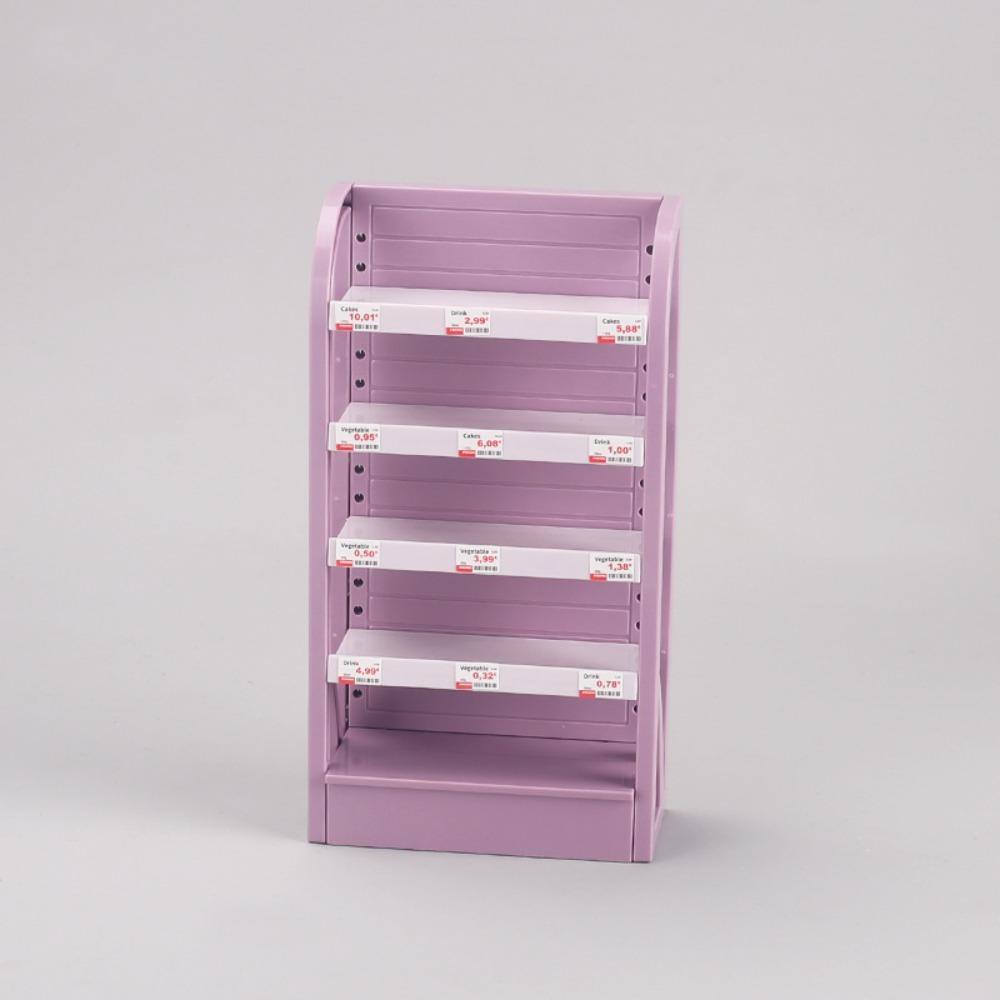 Пластиковая полка для выкладки в супермаркете