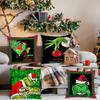 Fun Christmas Pillowcase Lumbar Pillowcase Sofa Home Decor Pillowcase