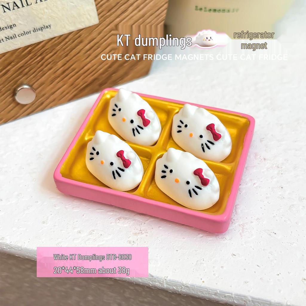 3D Chinese Style Food Magnet: Lobster & Noodles Hot Pot with Mantis Shrimp Sticker