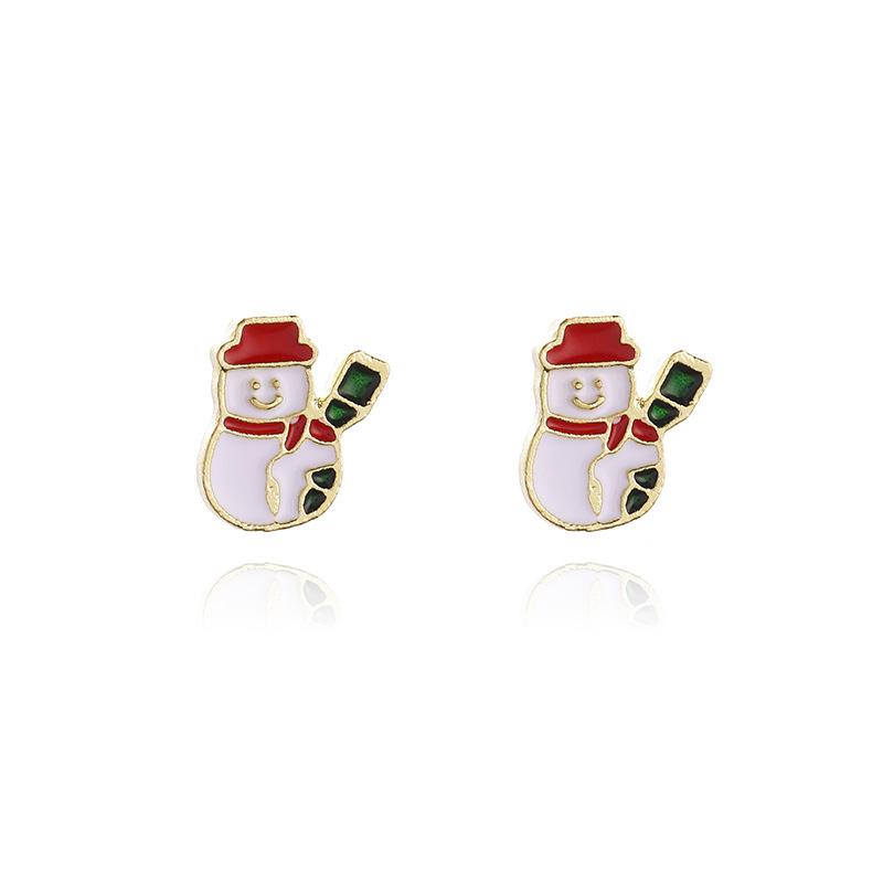 1 Pair of Ladies' Christmas Earrings, Christmas Gift for Everyday Wear, Christmas-themed Jewellery, Ladies' Accessories