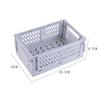Carefully Selected Foldable Desktop Storage Basket - Plastic Hollow Design for Daily Home Use