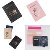 Passport Holder ID Credit Card Holder Document Organizer for Men Women Unisex RFID Blocking Travel Passport Cover Case
