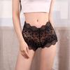 Ladies' Lace Hollow Boxer Briefs - Mid-Waist, Sexy, Breathable, European & American Style