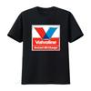 Футболка Valvoline для мгновенной замены масла, повседневная, винтажная, стираная, для ежедневного ношения, унисекс, дышащая, дизайнерская одежда