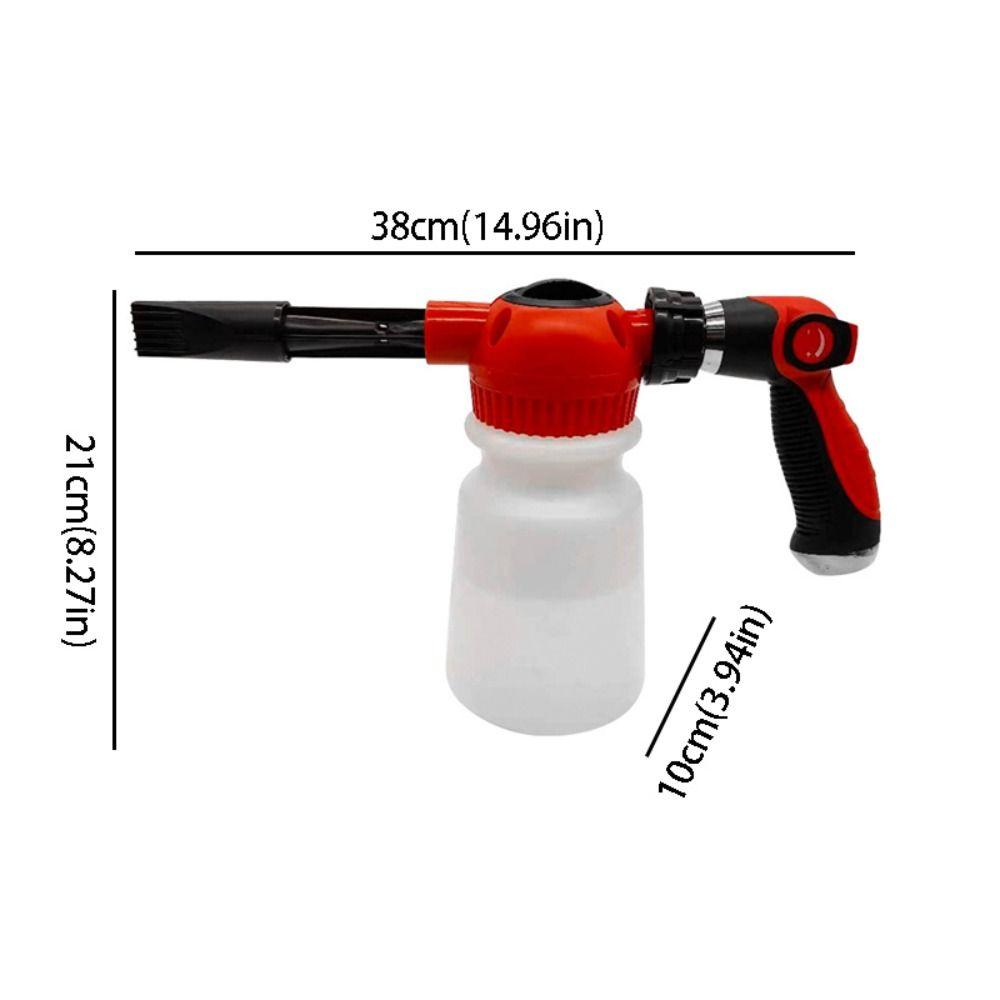Transparent Foam Pot 1L High-Pressure Foam Kettle Household Use Car Wash Foam Tool Car Cleaning