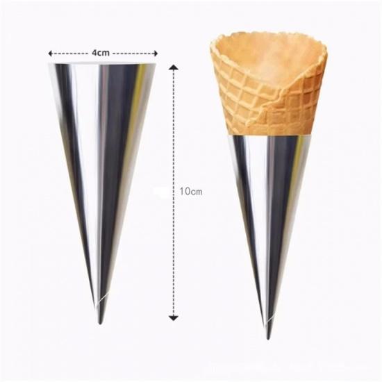 500pcs Ice Cream Cone Paper Jackets Waffle Cone Sleeves