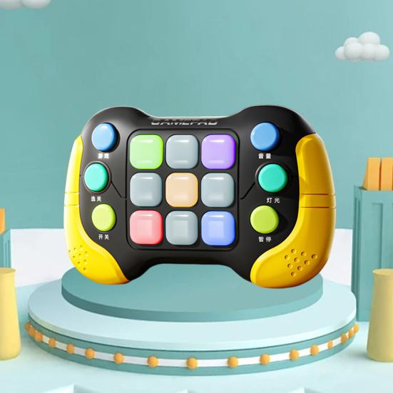 Игрушка-антистресс Быстрое нажатие Музыкальная игра Электронный геймпад для тренировки памяти