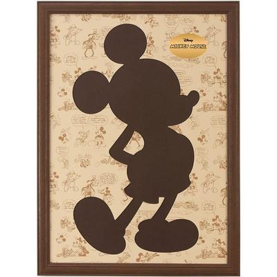 Yanoman Jigsaw Puzzle Silhouette Эксклюзивная рамка Diseny Disney Микки Маус Эксклюзивное узорчатое крепление Украшение с печатью Включено УФ-защитное покрытие ячейки