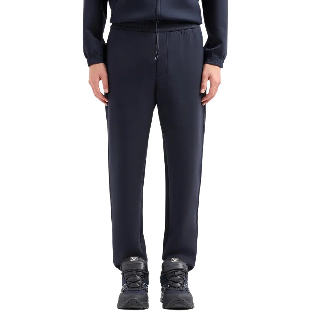 EMPORIO ARMANI Straight Leg Drawstring Track Trousers EM000084AF10103UB118