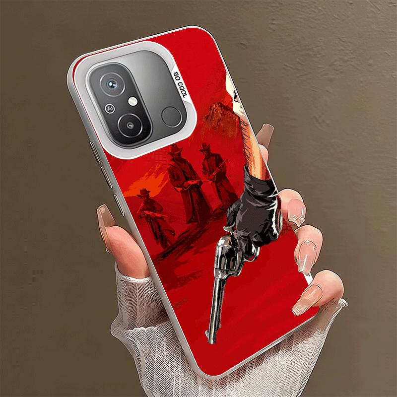 Мягкий чехол для телефона Red Dead R-Redemption для Xiaomi Redmi 15C 15 14C 13C 12C Poco X5 X6 X7 Pro X3 F8 F7 Ultra M8 13 12 Задняя крышка S