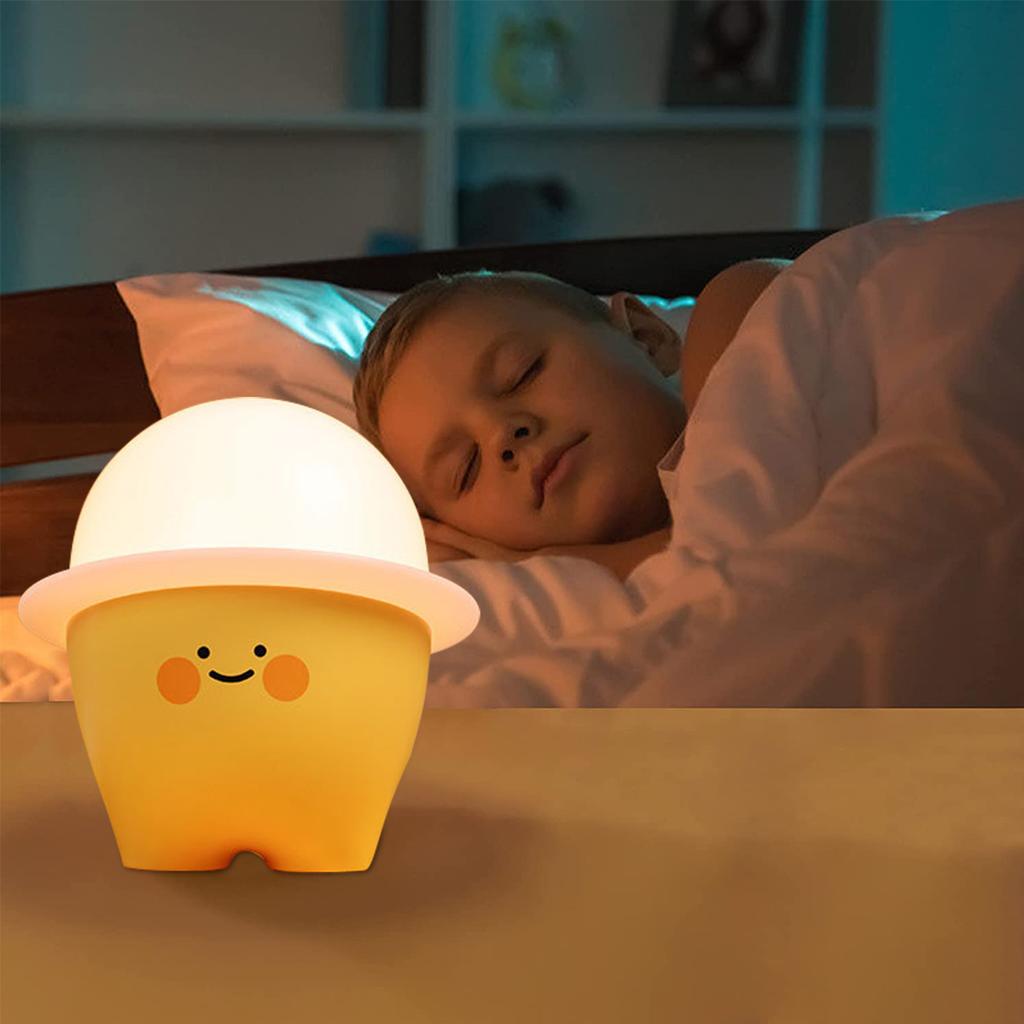 Милый ночник светодиодный прикроватный светильник для ребенка портативный USB перезаряжаемый настольный светильник ночники для детей подарки украшение комнаты